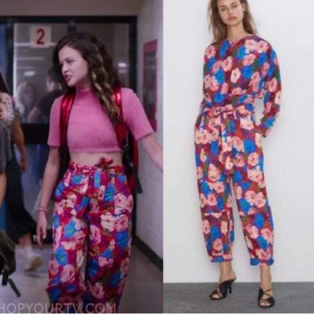 Zara Floral Pants